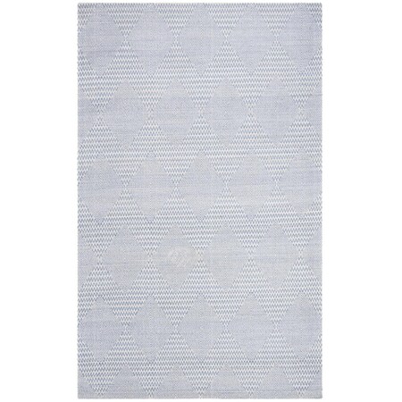 Safavieh Marbella 4 x 6 ft. Rectangle Area Rug Dark Blue & Ivory MRB304L-4